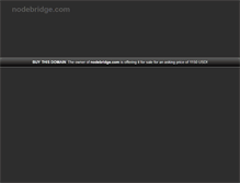 Tablet Screenshot of nodebridge.com